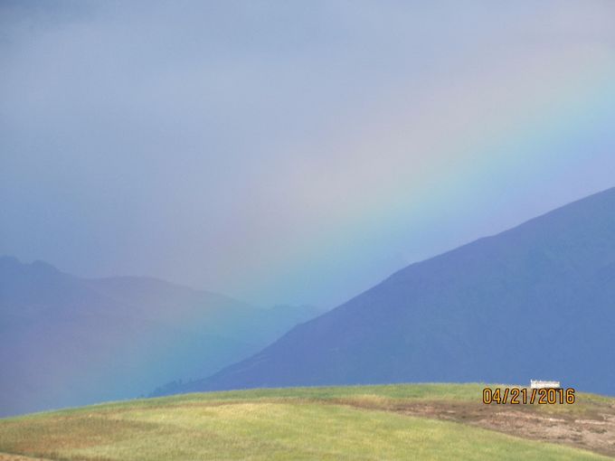 This beautiful rainbow appeared after a landhealing ceremony November 2014. Nature shows it's gratitude and knows what is happening! :)